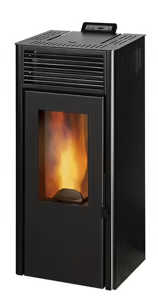 Poêle à granulés Nola 7 - Noir - 7kW INVICTA