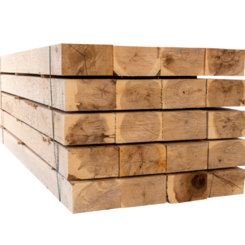 Pack de 10 x Poutres (Poteaux) en Chêne 3000 x 175 x 175mm