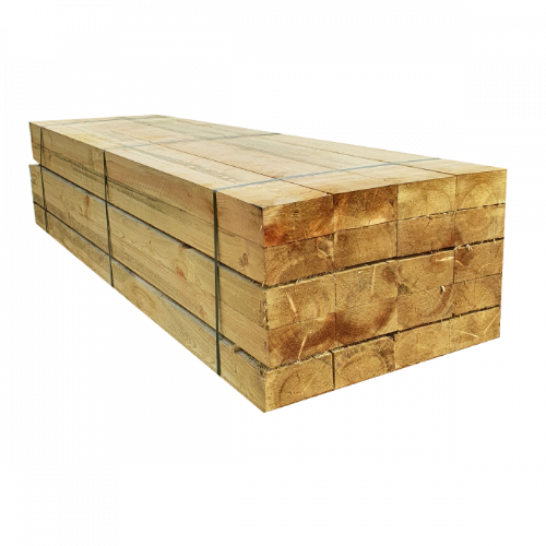 Traverses de bois (Vert traité) UC3 | 2,4 m x 200 mm x 100 mm