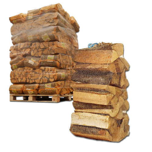 Mélange Bois dur 30cm – 40 filets de bûches de 25kg