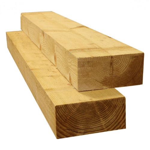 Traverses de bois (Vert traité) UC3 | 3 m x 200 mm x 100 mm