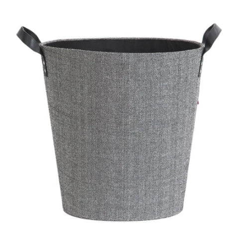 Panier rond bûche et à granulé Gris