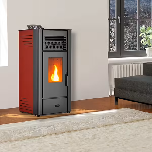 Poêle à granulés air Anita 10 kW Bordeaux SANNOVER